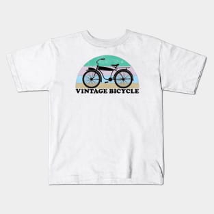 Vintage Bicycle Vintage Colors Kids T-Shirt